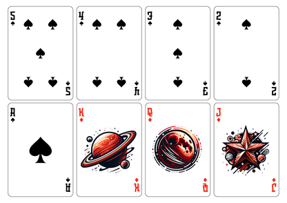 Dark Matter Playing Cards