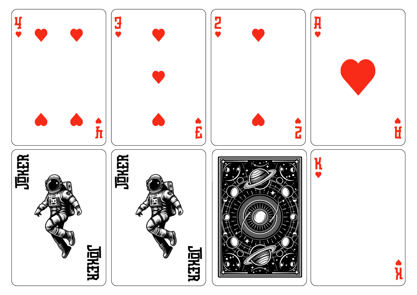 Dark Matter Playing Cards