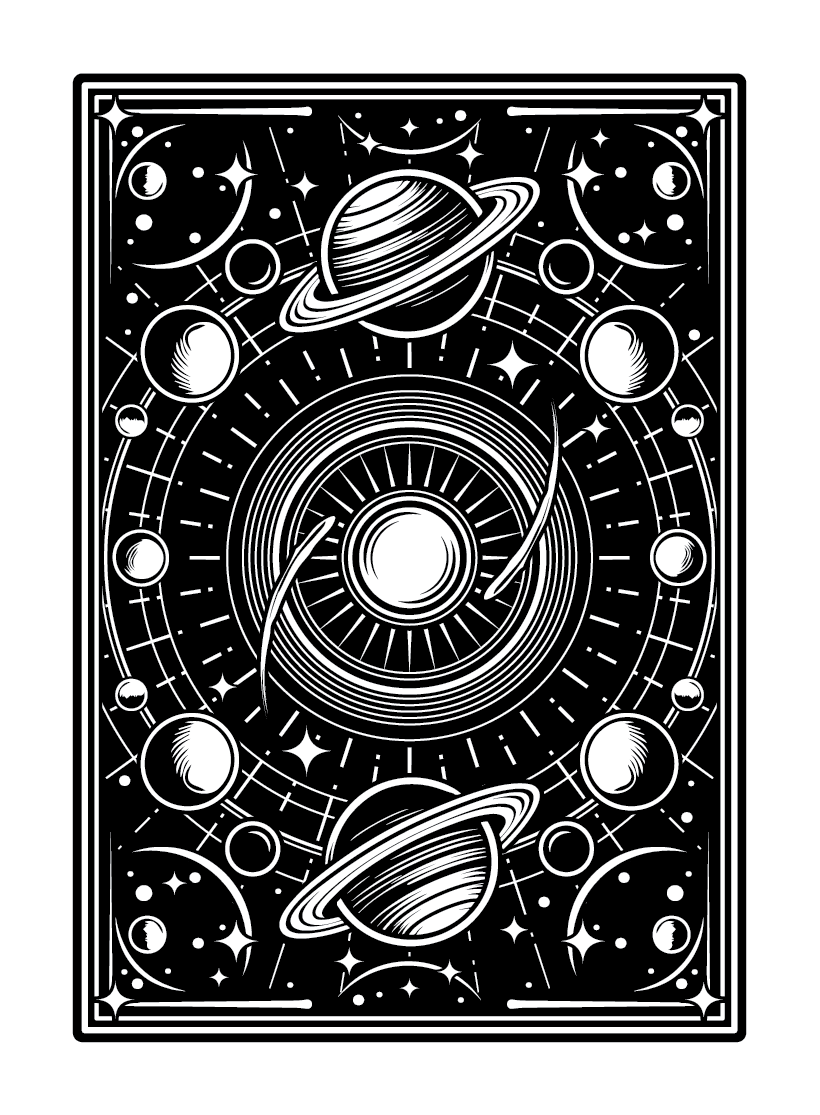 Dark Matter Playing Cards