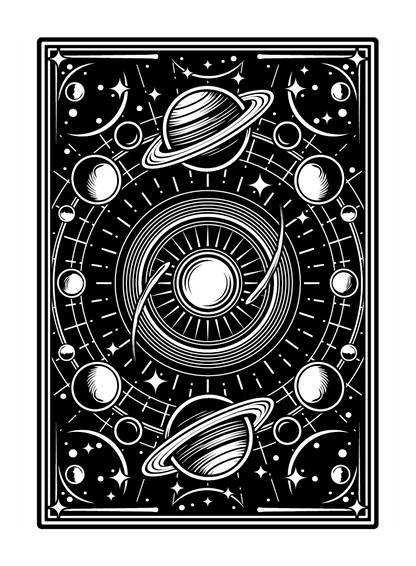 Dark Matter Playing Cards