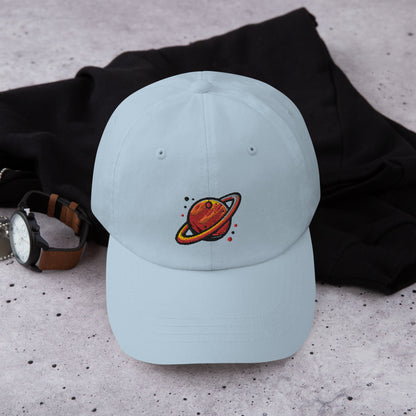 Embroidered King of Hearts Planet Hat